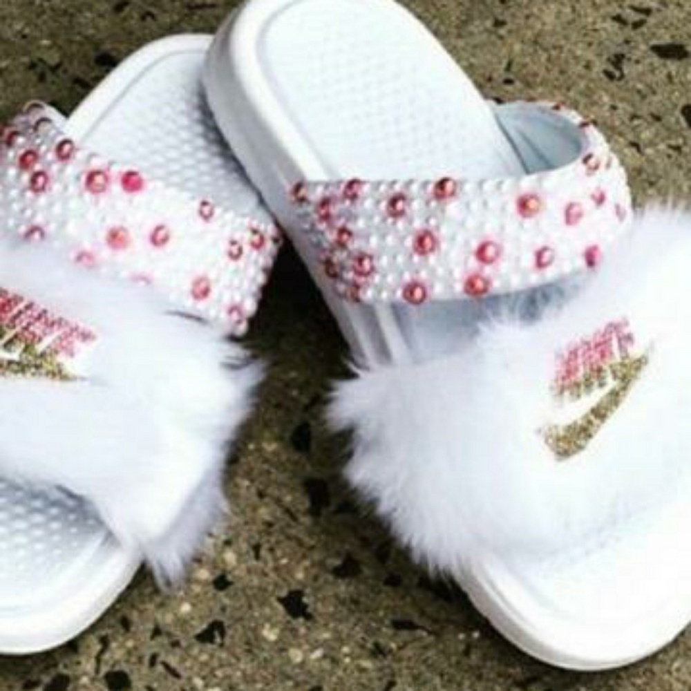 Custom Nike slides